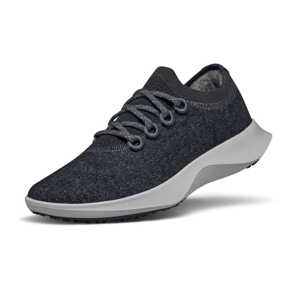 Allbirds Women's Wool Dasher Mizzles - Running Shoes Dark Grey - VLU793146